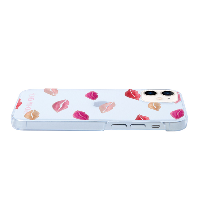 【iPhone12 mini ケース】クリアケース (Pink Kiss)goods_nameサブ画像