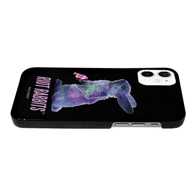 【iPhone12 mini ケース】ブラックケース (Riot Rabbits BK)goods_nameサブ画像