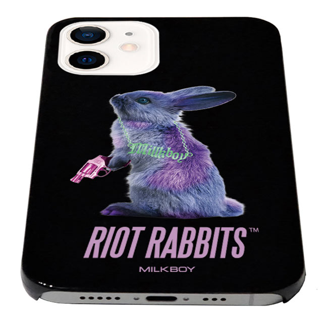 【iPhone12 mini ケース】ブラックケース (Riot Rabbits BK)goods_nameサブ画像