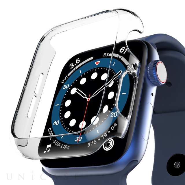 【Apple Watch ケース 44mm】ハードクリアケース Nu：kin for Apple Watch SE(第1世代)/Series6/5/4