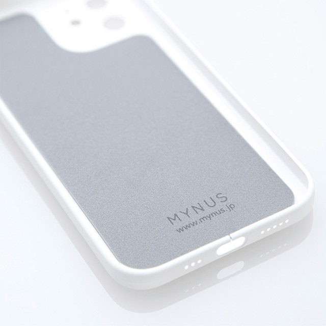 【iPhone12 ケース】MYNUS iPhone 12 CASE (マットホワイト)サブ画像