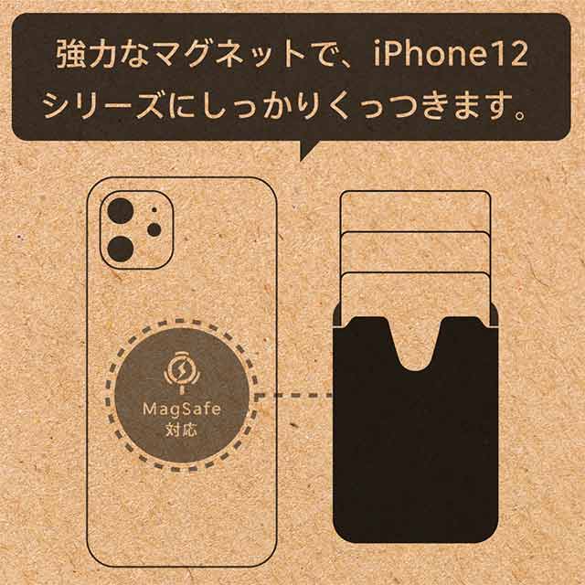 【iPhone】MagSafe対応カードウォレット (ブラック)goods_nameサブ画像