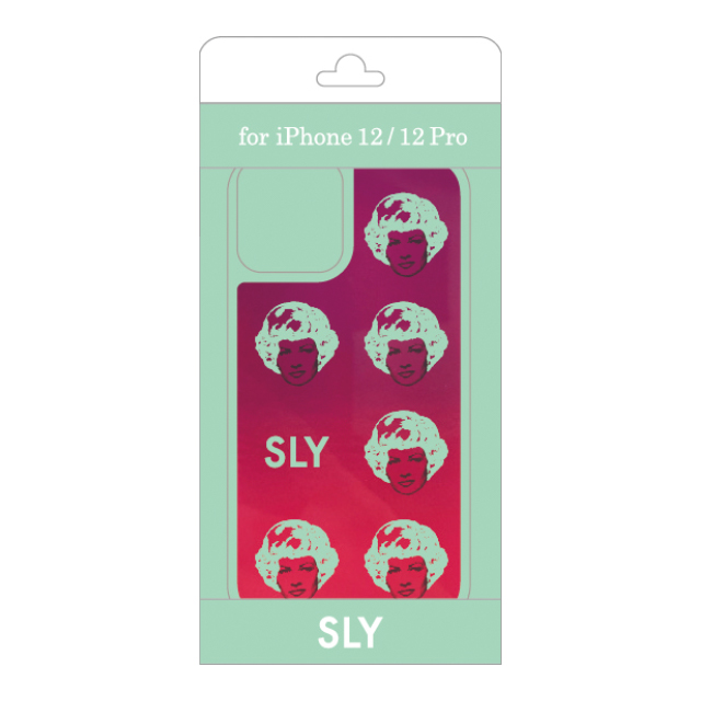 【iPhone12/12 Pro ケース】SLY ネオンサンドケース face (ピンク×紫)サブ画像