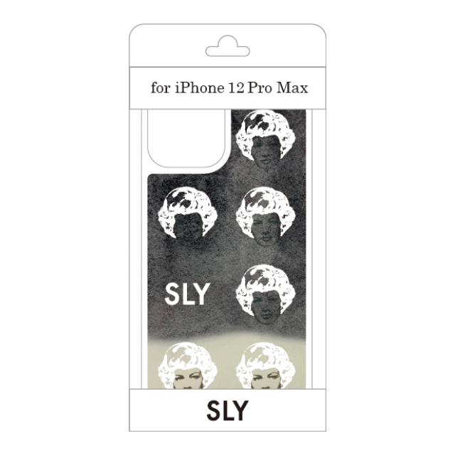 【iPhone12 Pro Max ケース】SLY ネオンサンドケース face (白×黒)goods_nameサブ画像