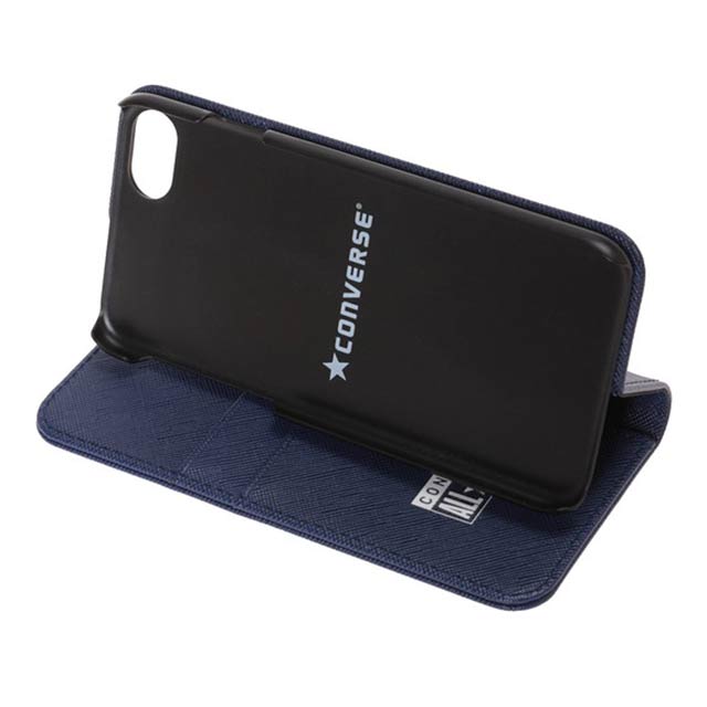 【iPhoneSE(第3/2世代)/8/7 ケース】Logo PU Leather Book Type Case (BLUE)goods_nameサブ画像