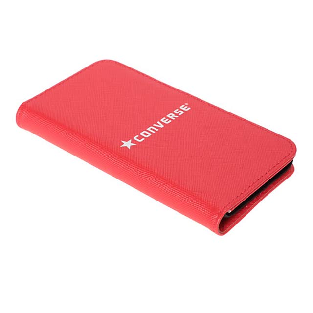 【iPhoneSE(第3/2世代)/8/7 ケース】Logo PU Leather Book Type Case (RED)goods_nameサブ画像