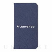 【iPhoneSE(第3/2世代)/8/7 ケース】Logo PU Leather Book Type Case (BLUE)