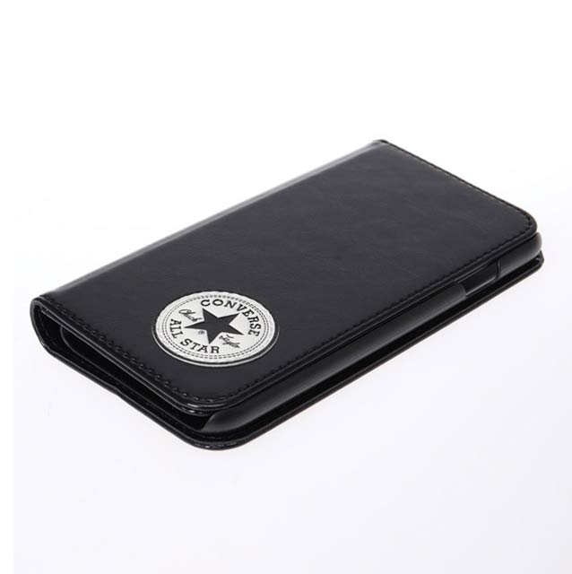 【iPhoneSE(第3/2世代)/8/7 ケース】Uncle Patch  PU Leather Book Type Case (BLACK)goods_nameサブ画像