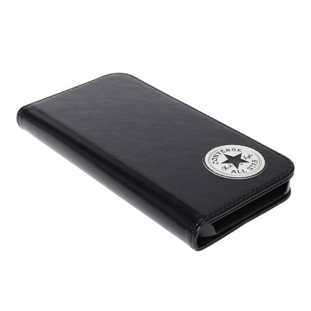 【iPhone12/12 Pro ケース】Uncle Patch  PU Leather Book Type Case (BLACK)サブ画像