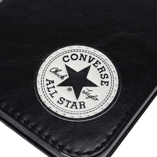 【iPhone12/12 Pro ケース】Uncle Patch  PU Leather Book Type Case (BLACK)サブ画像