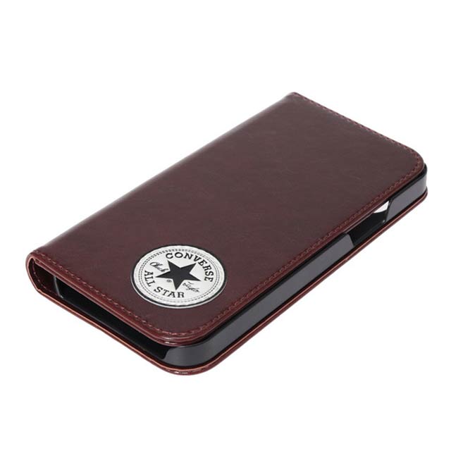 【iPhone12/12 Pro ケース】Uncle Patch  PU Leather Book Type Case (BROWN)goods_nameサブ画像