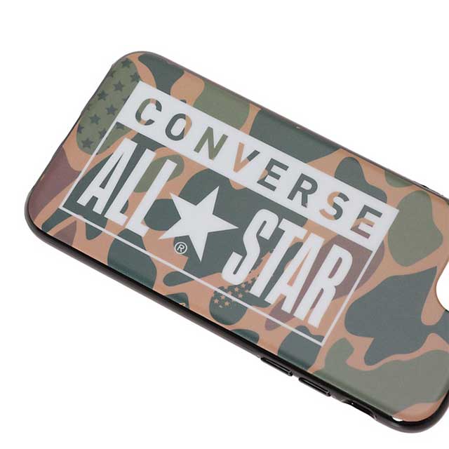 【iPhoneSE(第3/2世代)/8/7 ケース】Heel Patch Logo Hybrid IML Back Case (CAMO)サブ画像