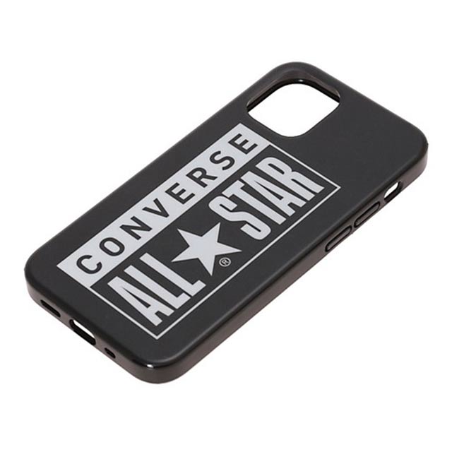 【iPhone12 mini ケース】Heel Patch Logo Hybrid IML Back Case (BLACK)サブ画像