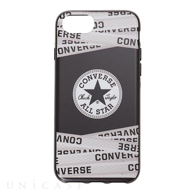 【iPhoneSE(第3/2世代)/8/7 ケース】Circle Logo Hybrid IML Back Case (SHOELACE)