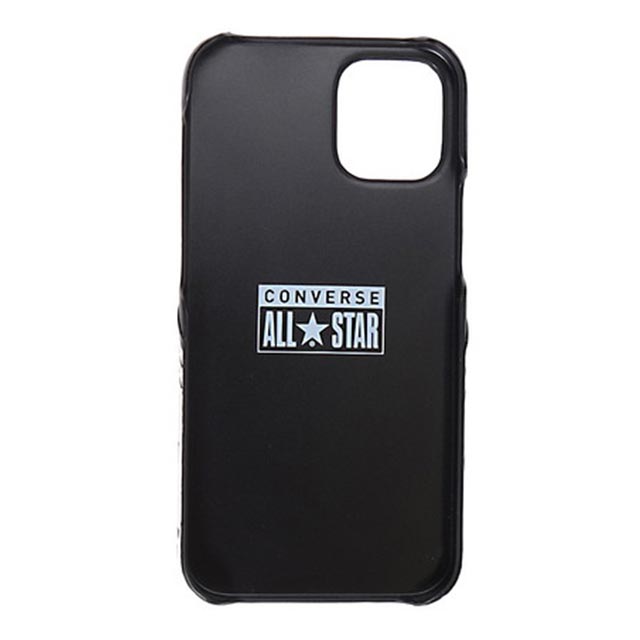 【iPhone12 mini ケース】Big Circle Logo PU Leather Back Case カードポケット付き (BLACK)goods_nameサブ画像