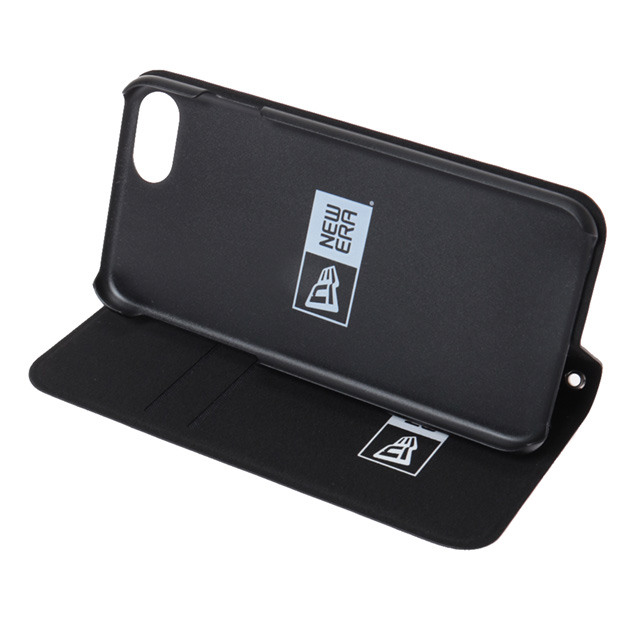 【iPhoneSE(第3/2世代)/8/7 ケース】Flag Logo Book Type Case (BLACK)goods_nameサブ画像