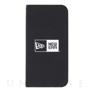 【iPhone12/12 Pro ケース】Box Logo Book Type Case (BLACK)