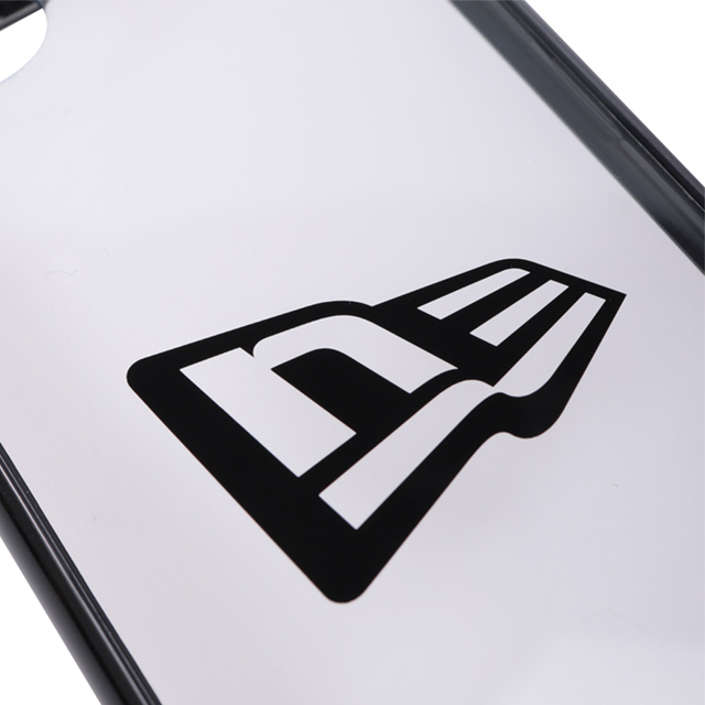 【iPhoneSE(第3/2世代)/8/7 ケース】Flag Logo(BLK) Hybrid Clear Back Caseサブ画像