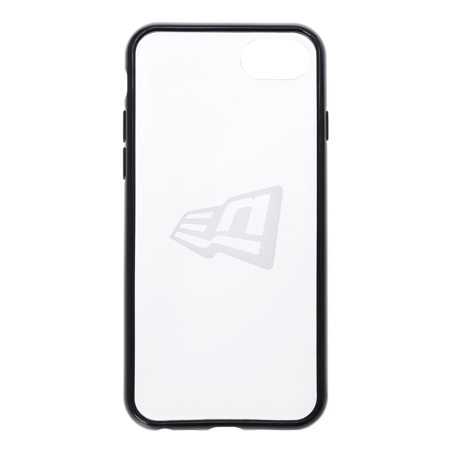 【iPhoneSE(第3/2世代)/8/7 ケース】Flag Logo(WHT) Hybrid Clear Back Casegoods_nameサブ画像