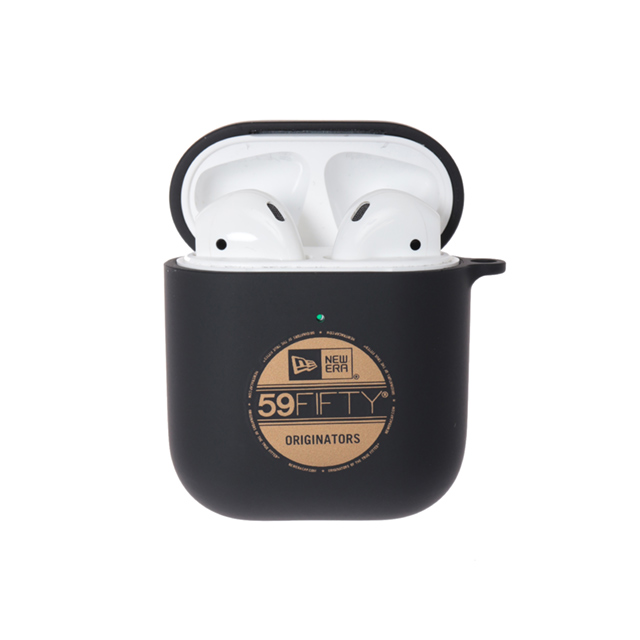 【AirPods(第2/1世代) ケース】Sticker Logo AirPods Case (BLACK)サブ画像