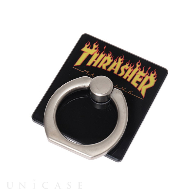 FLAME MAGZINE Logo Smart Phone Ring (BLK/FLAME1)