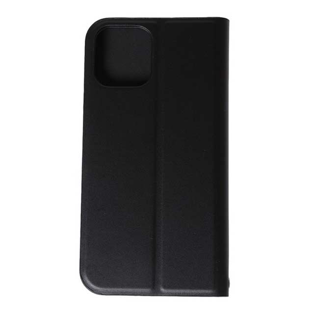 【iPhone12/12 Pro ケース】PU Leather Book Type Case (BLACK)goods_nameサブ画像