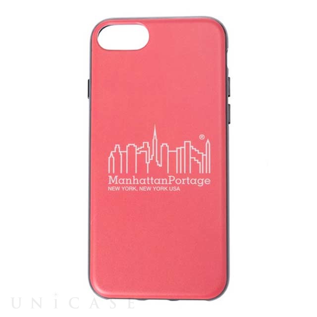 【iPhoneSE(第3/2世代)/8/7 ケース】Hybrid IML Back Case (RED)