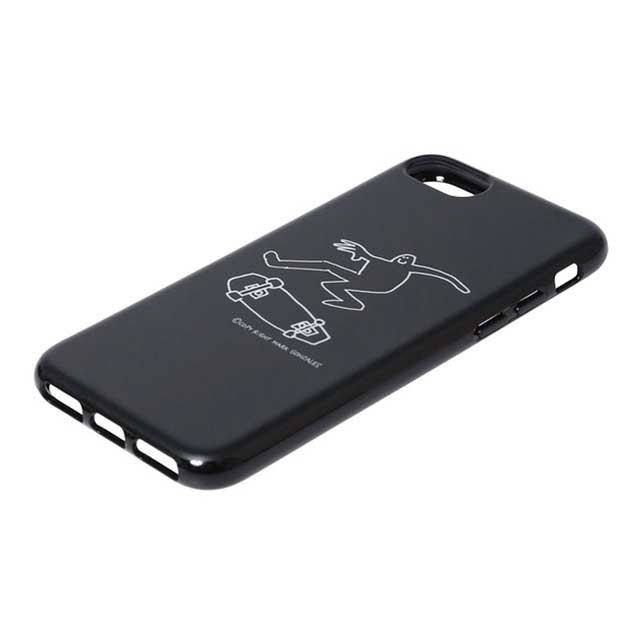 【iPhoneSE(第3/2世代)/8/7 ケース】Hybrid Back Case (BLACK)サブ画像