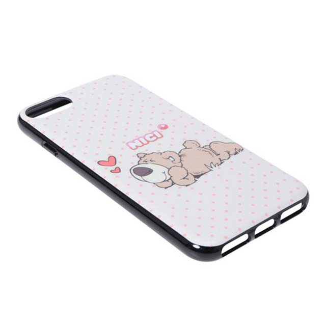 【iPhoneSE(第3/2世代)/8/7 ケース】Hybrid Back Case (ブラウンベア)goods_nameサブ画像