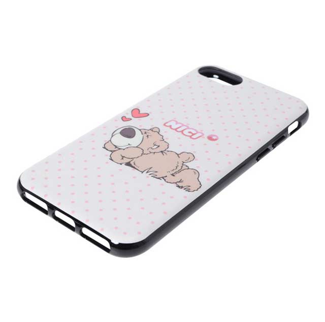 【iPhoneSE(第3/2世代)/8/7 ケース】Hybrid Back Case (ブラウンベア)goods_nameサブ画像