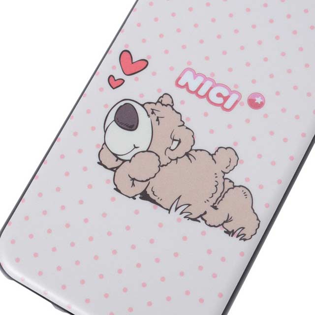 【iPhoneSE(第3/2世代)/8/7 ケース】Hybrid Back Case (ブラウンベア)goods_nameサブ画像