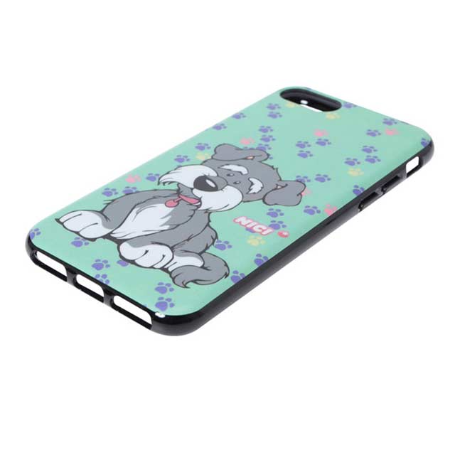 【iPhoneSE(第3/2世代)/8/7 ケース】Hybrid Back Case (シュナウザー)サブ画像