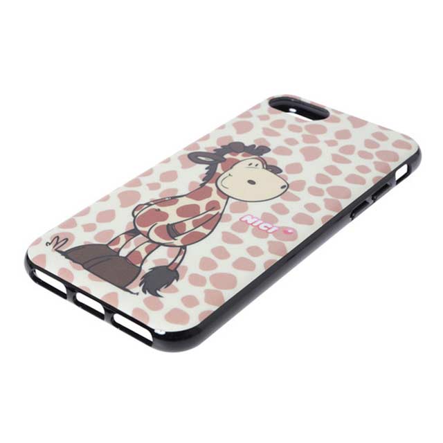 【iPhoneSE(第3/2世代)/8/7 ケース】Hybrid Back Case (ジラフ)サブ画像