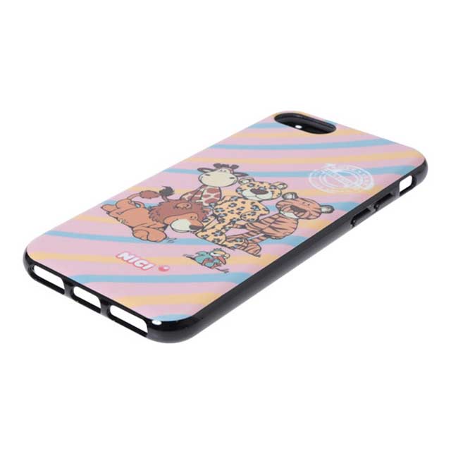 【iPhoneSE(第3/2世代)/8/7 ケース】Hybrid Back Case (ワイルドフレンズ)サブ画像