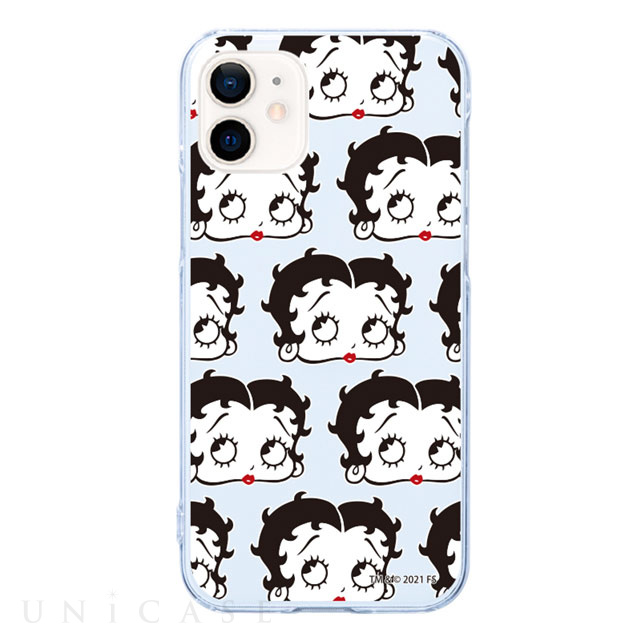 【iPhone11/XR ケース】Betty Boop クリアケース (Face rush)