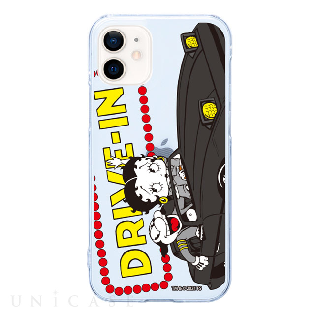 【iPhone11/XR ケース】Betty Boop クリアケース (Drive)