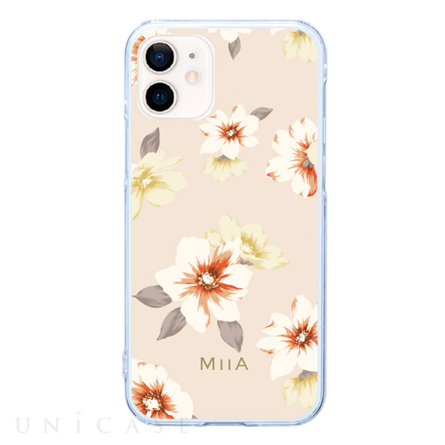 【iPhone11/XR ケース】クリアケース (BG Floral)