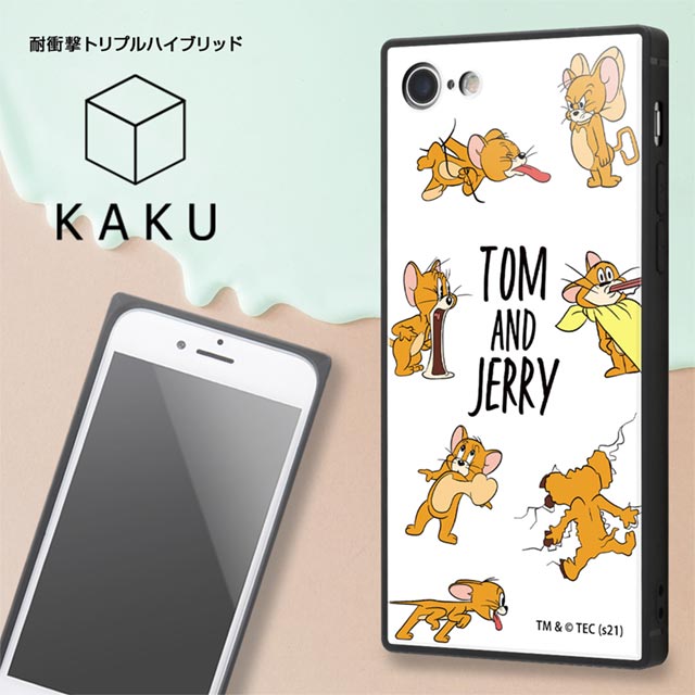 【iPhoneSE(第3/2世代)/8/7 ケース】トムとジェリー/耐衝撃ケース KAKU トリプルハイブリッド (おかしなトム2)goods_nameサブ画像