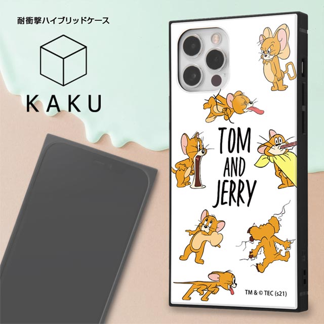 【iPhone12/12 Pro ケース】トムとジェリー/耐衝撃ハイブリッドケース KAKU (おかしなトム2)サブ画像