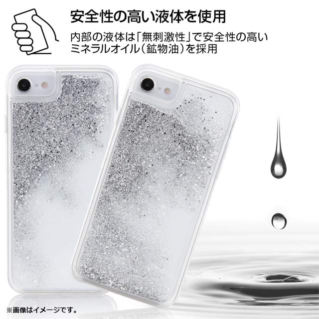 【iPhoneSE(第3/2世代)/8/7/6s/6 ケース】バットマン/ラメ グリッターケース (バットマンロゴ)goods_nameサブ画像