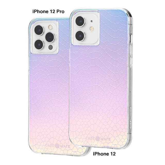 【iPhone12/12 Pro ケース】抗菌・耐衝撃ケース Iridescent Snakeサブ画像