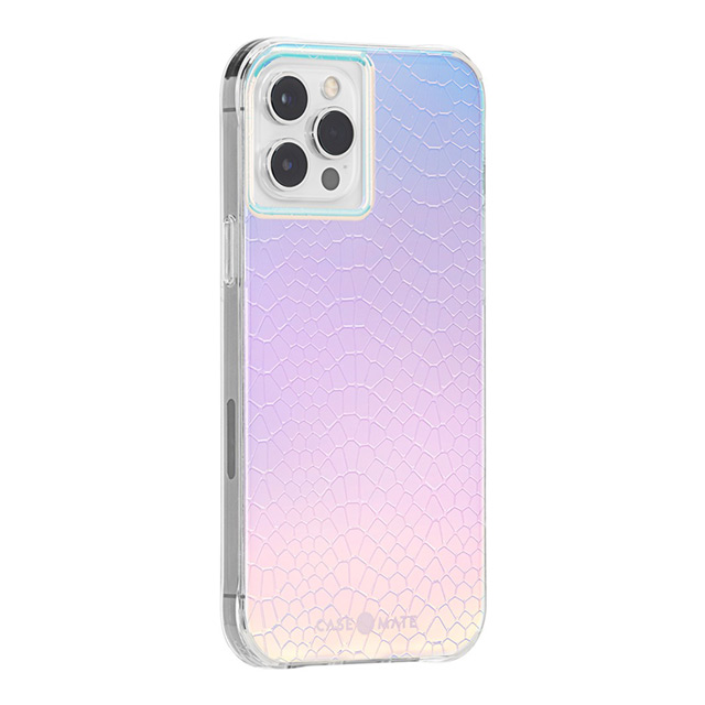 【iPhone12 Pro Max ケース】抗菌・耐衝撃ケース Iridescent Snakeサブ画像