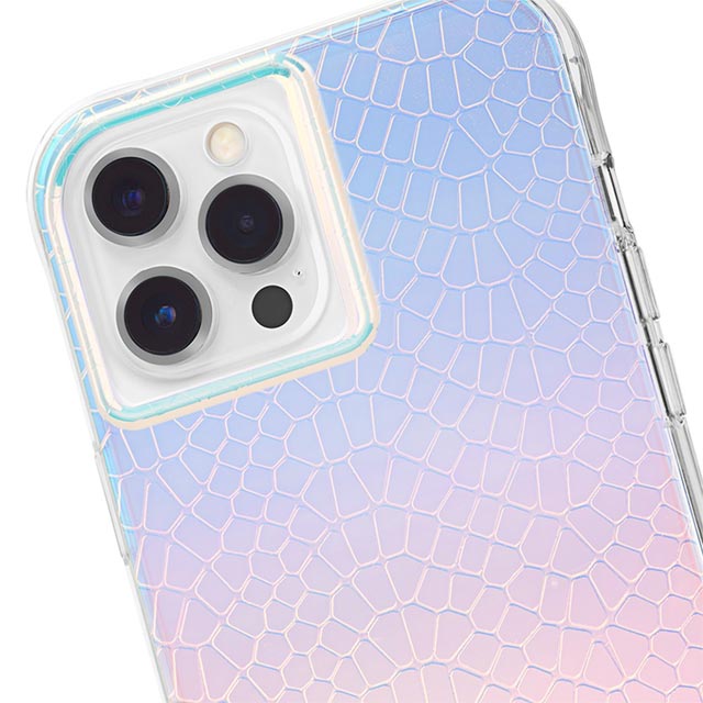 【iPhone12 Pro Max ケース】抗菌・耐衝撃ケース Iridescent Snakeサブ画像