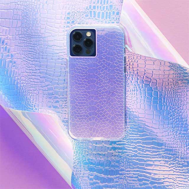 【iPhone12 Pro Max ケース】抗菌・耐衝撃ケース Iridescent Snakeサブ画像