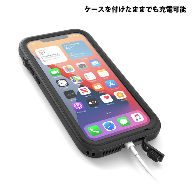 【iPhone12 Pro Max ケース】Catalyst Case (ステルスブラック)サブ画像