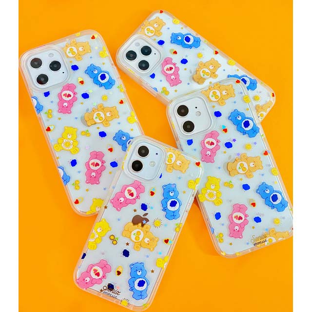 【iPhone12/12 Pro ケース】Care Bears Clear Case (Candy Bears)goods_nameサブ画像