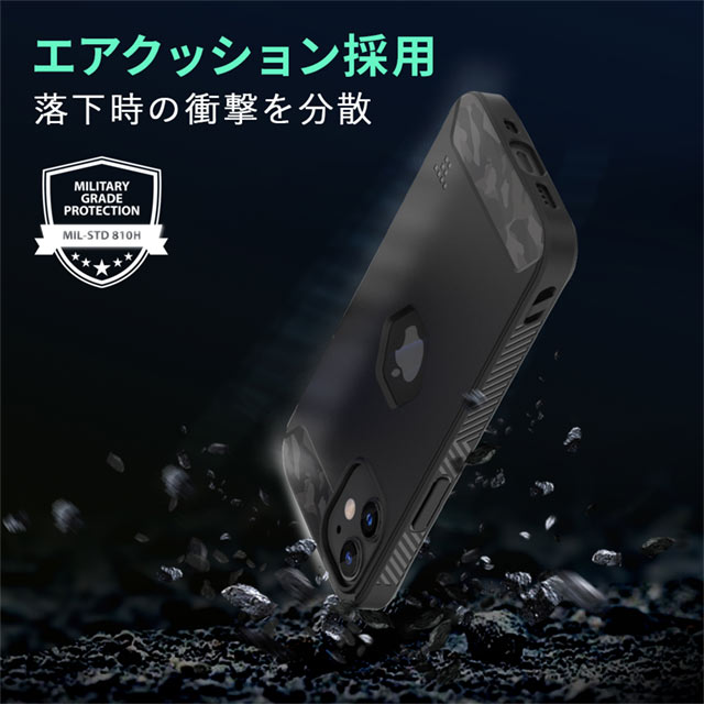 【iPhone12 mini ケース】ALPHA Case (Tactical Black)goods_nameサブ画像