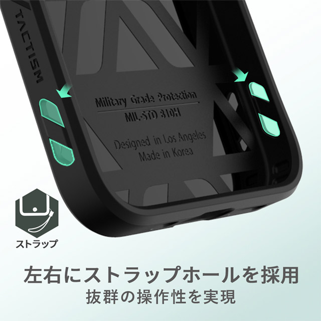 【iPhone12 mini ケース】ALPHA Case (Tactical Black)goods_nameサブ画像