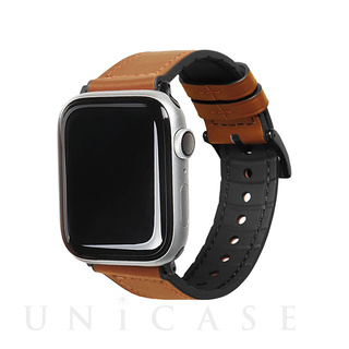 Apple Watch バンド 41/40/38mm】GENUINE LEATHER STRAP AIR (ブラック