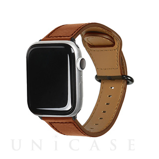 Apple Watch バンド 41/40/38mm】GENUINE LEATHER STRAP (ネイビー 